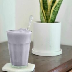 A glass of Berry Booty