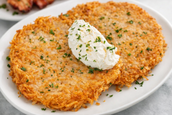 Rosti w Sour Cream