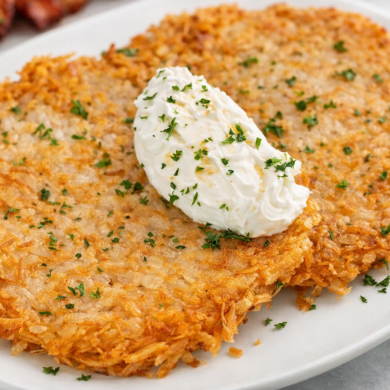 Rosti w Sour Cream