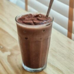 A glass of Iced Chocolate