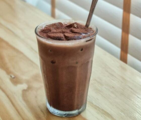 A glass of Iced Chocolate